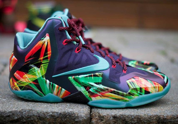 Nike LeBron 11 "Everglades" - Teal Sample on eBay