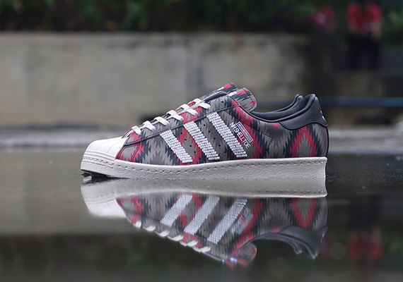 Neighborhood Adidas Shell Toe Print 1