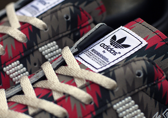 Neighborhood Adidas Shell Toe Print 4