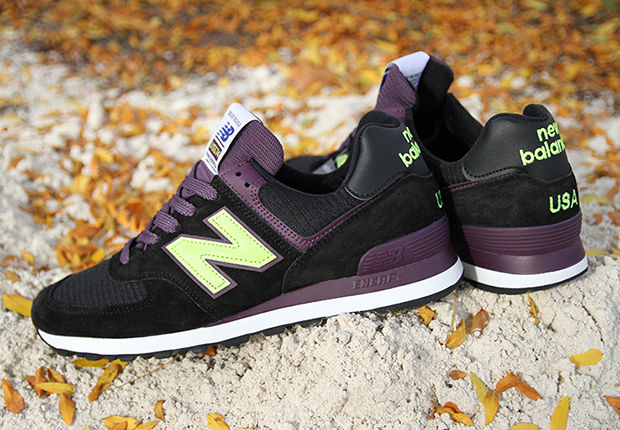 New Balance 574 Connoisseurs Black Purple 3