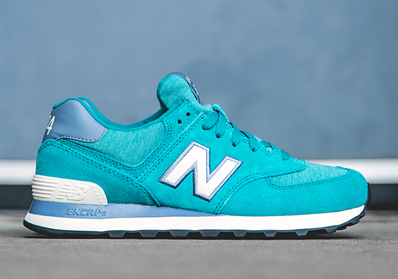 New Balance 574 Teal Pennant