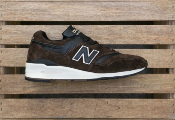 New Balance 997 Brown Black White 01