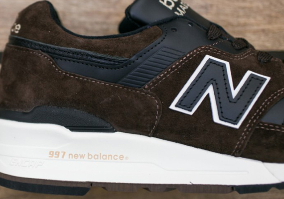 New Balance 997 Brown Black White