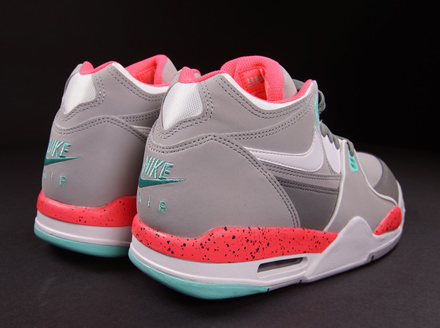 Nike Air Flight 89 Wolf Grey Cool Grey Hyper Turquoise Hyper Punch 03