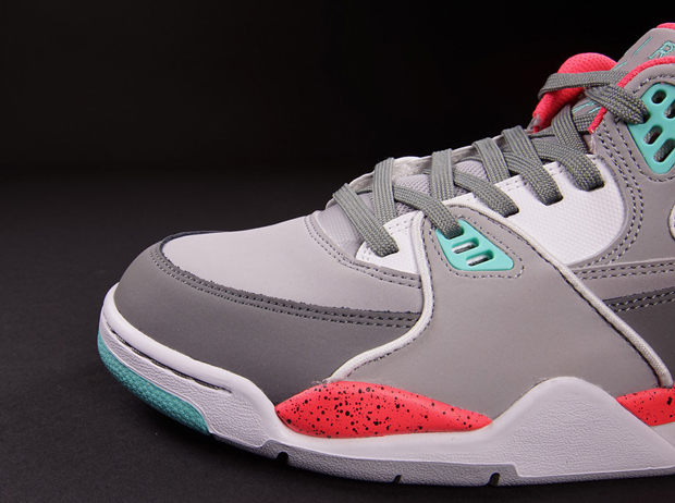 Nike Air Flight 89 Wolf Grey Cool Grey Hyper Turquoise Hyper Punch 05