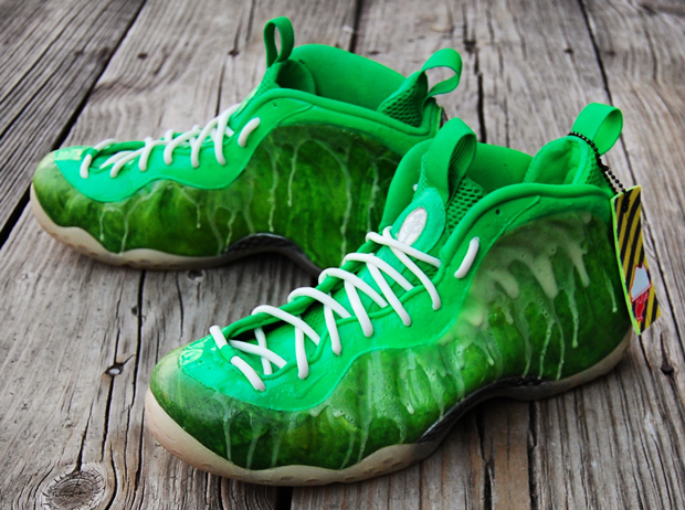 Nike Air Foamposite One Ive Been Smiled Customs Gourmet Kickz 04