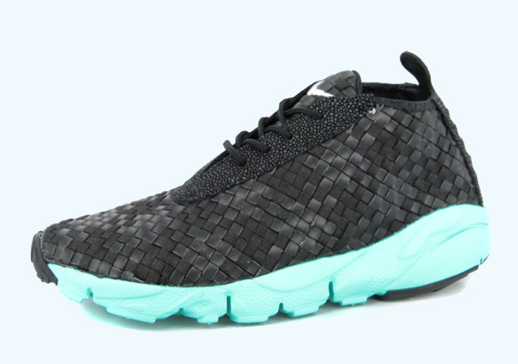 Nike Air Footscape Desert Chukka - Black - Turquoise