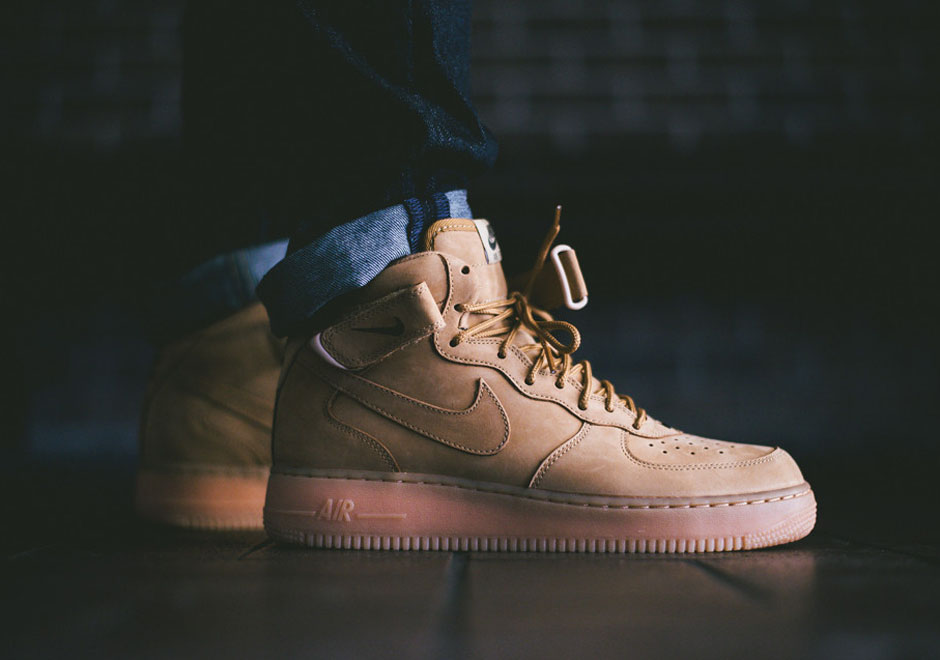 Nike Air Force 1 Mid Flax Arriving 01