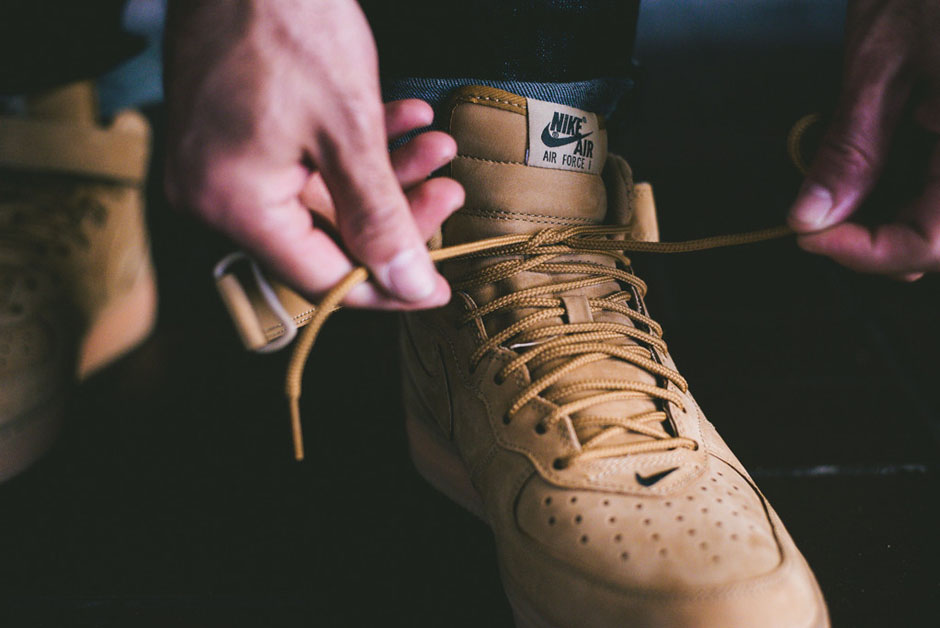 Nike Air Force 1 Mid Flax Arriving 06