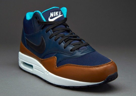 Nike Air Max 1 Mid – Obsidian – Light British Tan