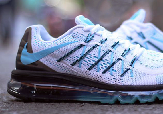 Nike Air Max 2015 - White - Black - Blue