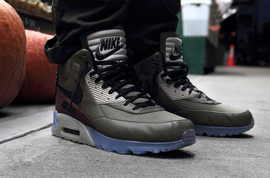 Nike Air Max 90 Sneakerboot Ice Dark Dune 02