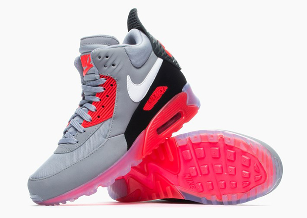 Nike Air Max 90 Sneakerboot Ice Infrared 3