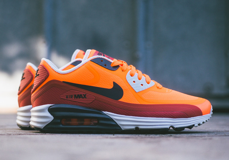 Nike Air Max Lunar90 WR - Team Orange - Red Clay