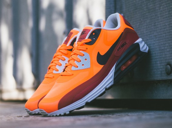 Nike Air Max Lunar90 Wr Team Orange Red Clay 02