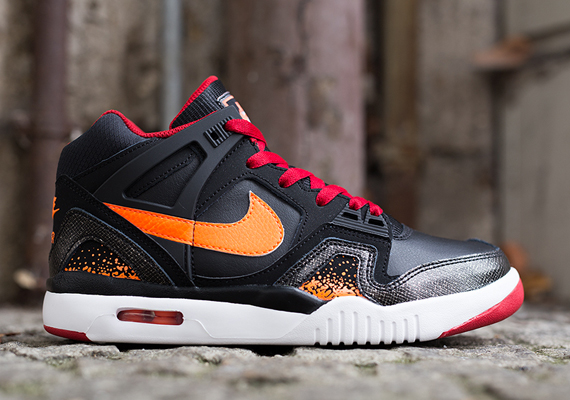 Nike Air Tech Challenge II GS - Black - Hyper Crimson - Gym Red