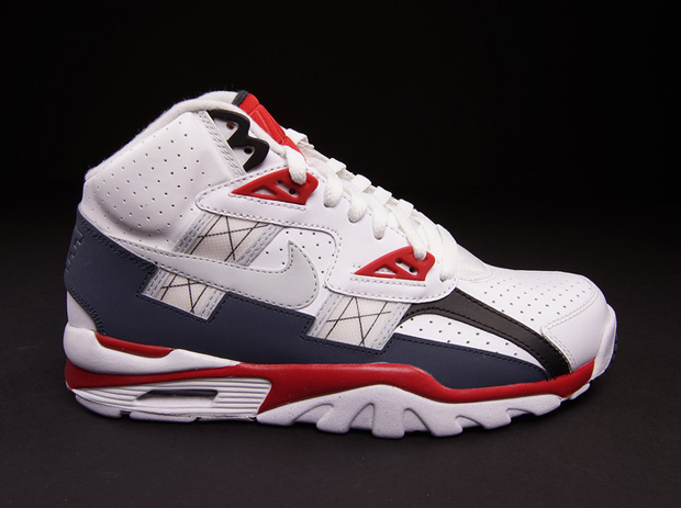 Nike Air Trainer Sc High White Red Blue 01