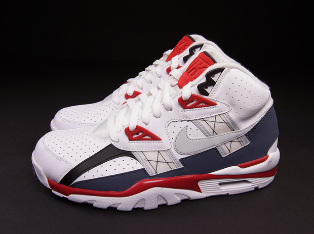 Nike Air Trainer Sc High White Red Blue 02