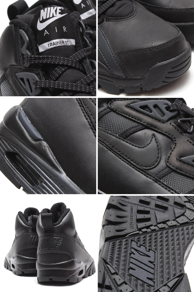 Nike Air Trainer Sc Sneakerboot Black 1