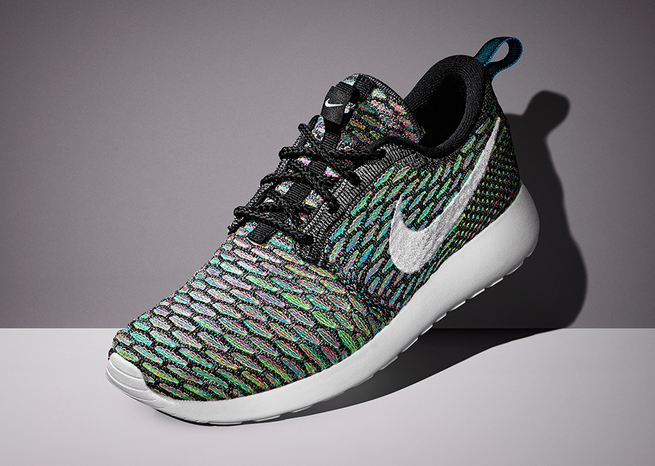 Nike Flyknit Roshe Run Multi Color 1