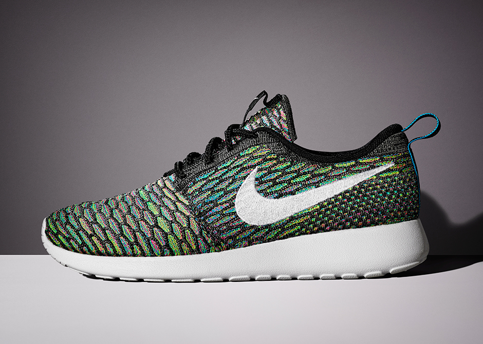 Nike Flyknit Roshe Run Multi Color