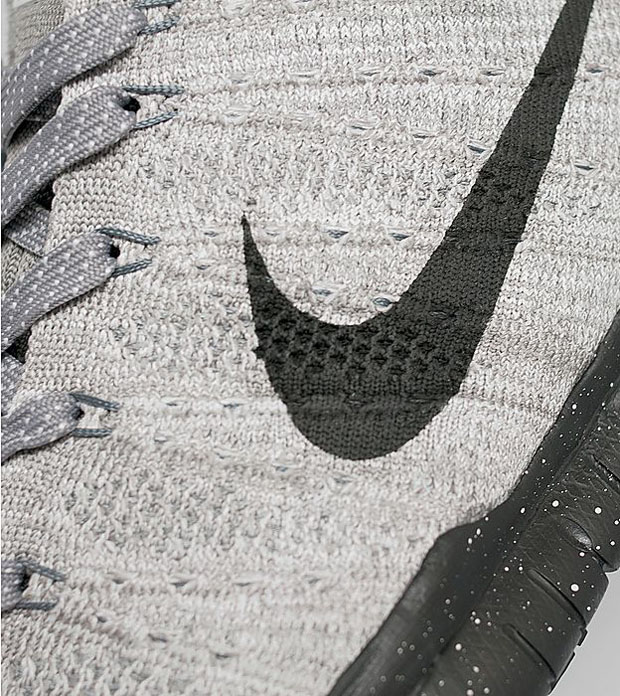 Nike Flyknit Trainer Chukka Fsb Light Charcoal Black Grey 05