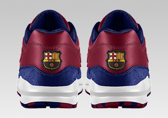 NIKEiD Air Max 1 – Paris Saint-Germain and Barcelona Options