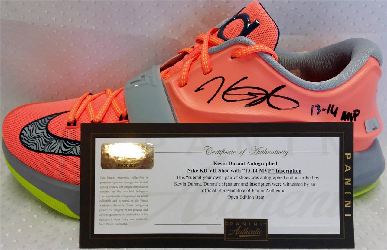 Nike Kd 7 35k Degrees Autographed Pair On Ebay02