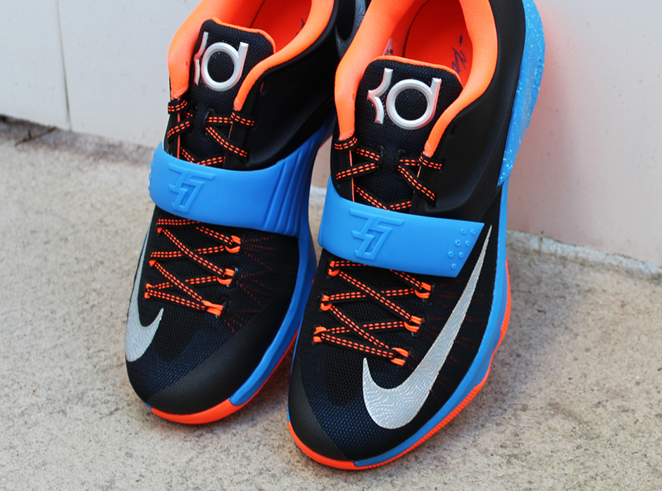 Nike Kd 7 Black Photo Blue Hyper Crimson Metallic Silver 7