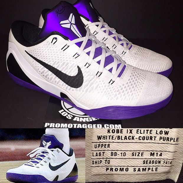 Nike Kobe 9 Elite Low Lakers Home Pe 02