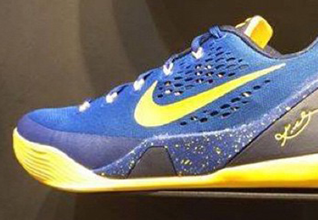 Nike Kobe 9 EM - Gym Blue - Obsidian - Varsity Gold