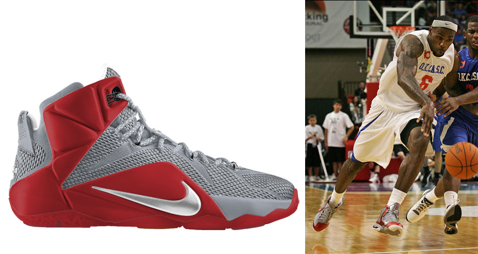 Nike Lebron 12 Id The Ohio State University