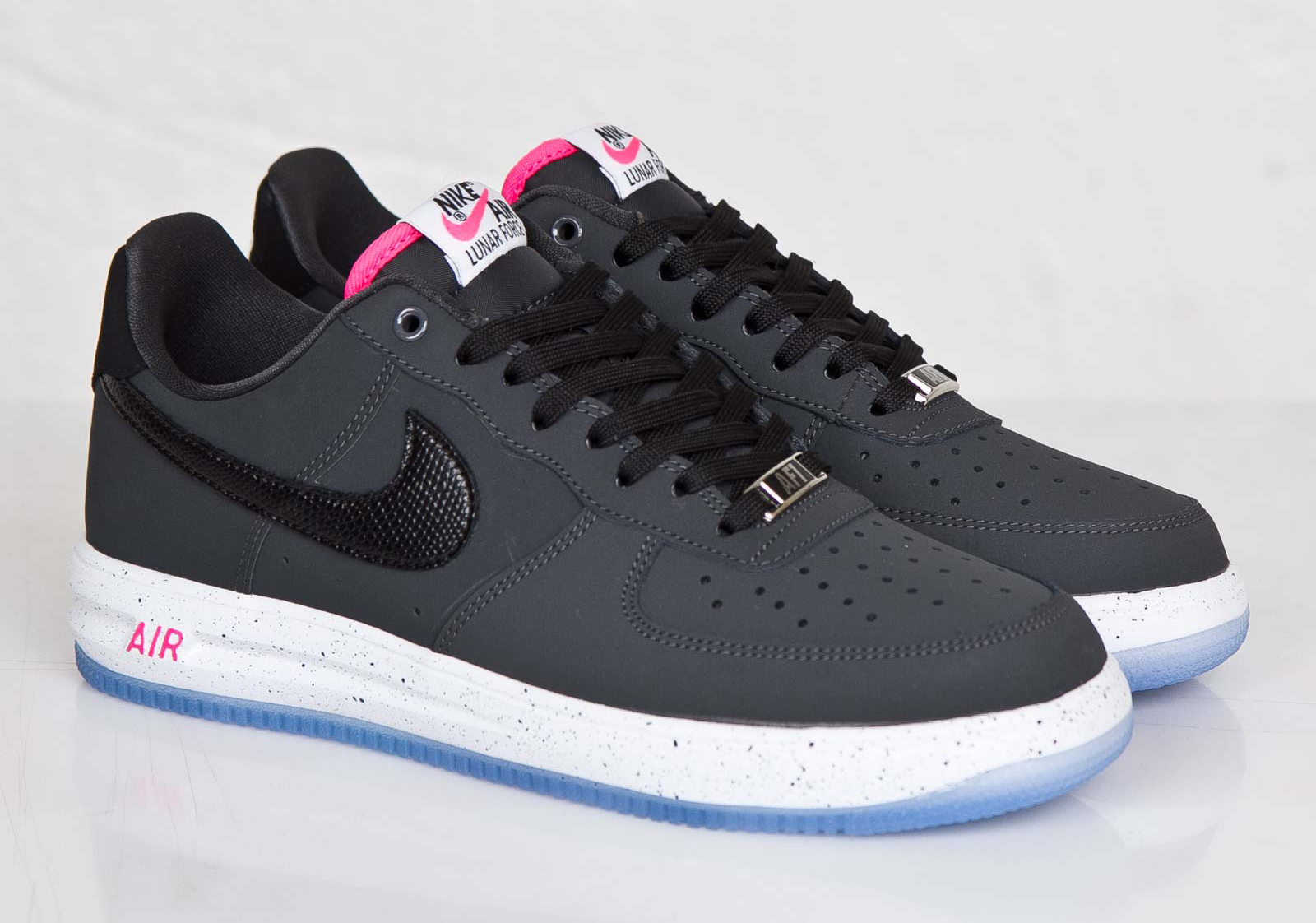 Nike Lunar Force 1 - Anthracite - Black - Hyper Pink