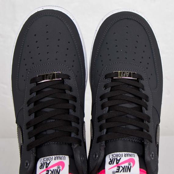 Nike Lunar Force 1 Anthracite Black Hyper Pink 07