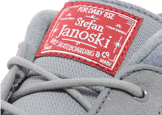 Nike Sb Lunar Janoski Grey Red 5