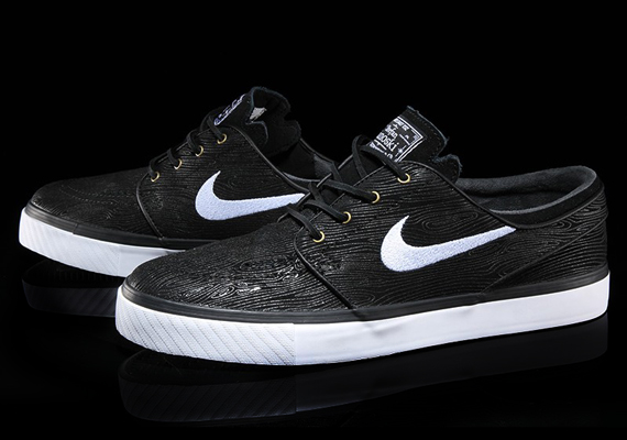 Nike Sb Stefan Janoski Black Woodgrain 01