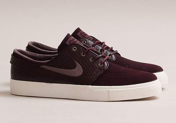 Nike Sb Stefan Janoski Premium Deep Burgundy 1