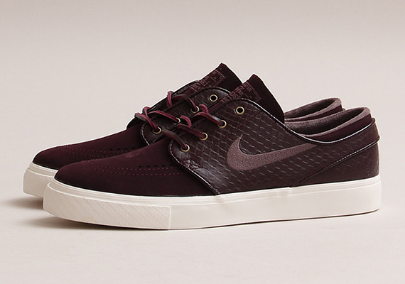 Nike Sb Stefan Janoski Premium Deep Burgundy 3