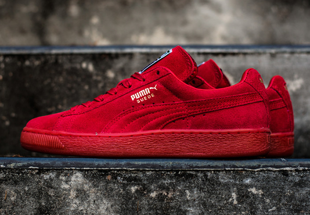 Puma Suede Flame Scarlet 3