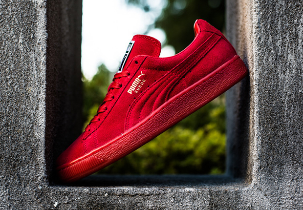 Puma Suede Flame Scarlet 4