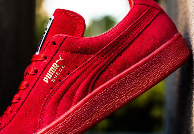 Puma Suede Flame Scarlet 6