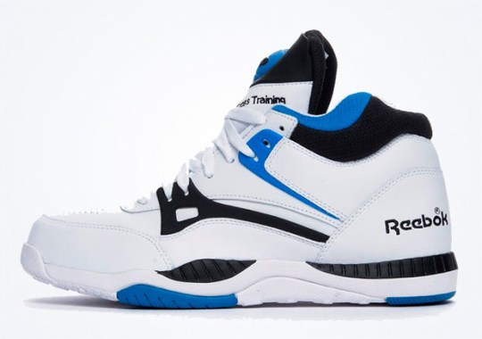 Reebok AXT Pump – White – Black – Echo Blue