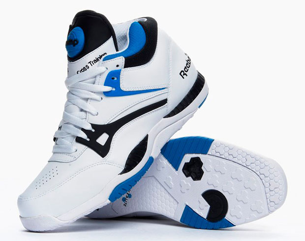 Reebok Axt Pump White Black Echo Blue 02