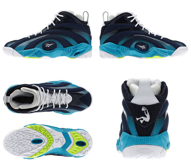 Reebok Shaqnosis Blue Black Neon 03