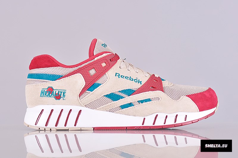 Reebok Sole Trainer Cream Pink Teal 02