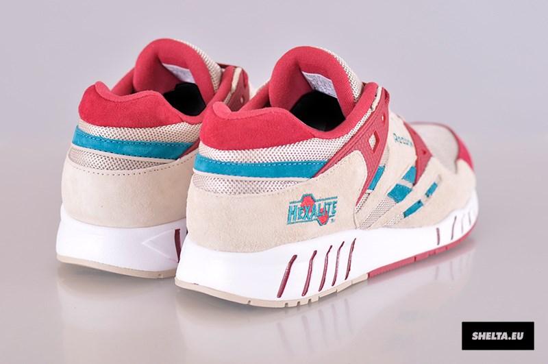 Reebok Sole Trainer Cream Pink Teal 04