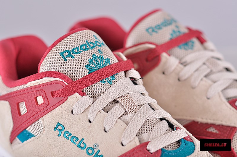 Reebok Sole Trainer Cream Pink Teal 07