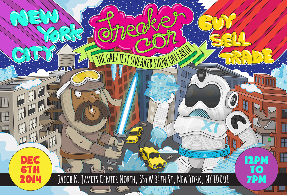 Sneaker Con New York City - Saturday, December 6th, 2014