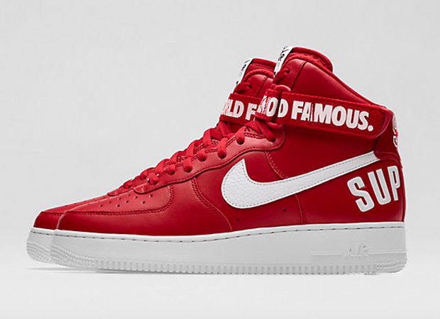 Supreme Air Force 1 Red Nikestore 2