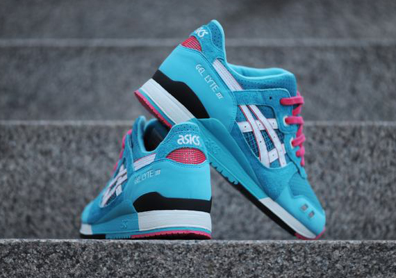 Teal Dragon Asics Gel Lyte 3 5